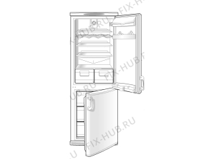 Холодильник Gorenje RK6335W (132865, HZS3366) - Фото